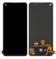 Дисплей для Realme GT Master, GT 5G; Oppo Reno 5, Reno 6; OnePlus Nord CE 5G, Nord 2 5G, черный, без рамки, Original (PRC) (переклеено стекло), p/n: AMS643YE01