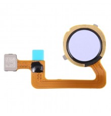 Шлейф для Xiaomi Redmi 12C, сканера отпечатка пальца (Touch ID), фиолетовый (Lavender Purple), Original (PRC)