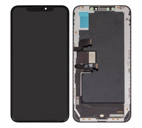Дисплей для iPhone XS Max, чорний, з рамкою, Original (PRC), NEW