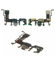 Шлейф для Samsung G955F Galaxy S8 Plus, коннектора зарядки, мікрофона, High Copy
