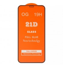 Защитное стекло для Apple iPhone 11 Pro, iPhone X, iPhone XS, совместимо с чехлом, Full Glue, (без упаковки), черный