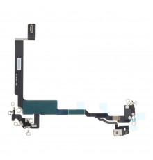 Шлейф для iPhone 16 Pro, коннектора зарядки, микрофона, Original (PRC)