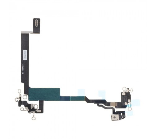 Шлейф для iPhone 16 Pro, коннектора зарядки, микрофона, Original (PRC)