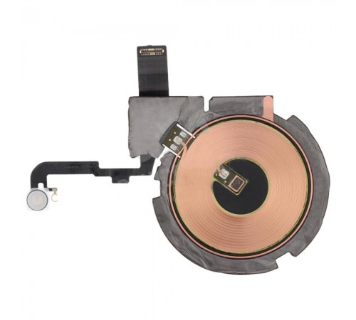 Шлейф для iPhone 15 Pro, спалаху, мікрофона, бездротової зарядки, Original (PRC)