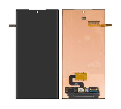 Дисплей для Samsung S918 Galaxy S23 Ultra, чорний, без рамки, Original (PRC)