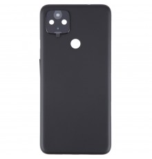 Задняя панель корпуса для Google Pixel 4a 5G черная, Just Black + стекло камеры