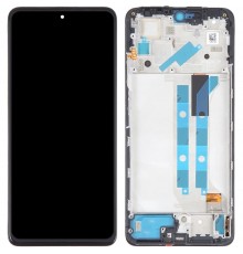 Дисплей для Xiaomi Redmi Note 12 Pro 4G, чорний, з рамкою, Copy (TFT)
