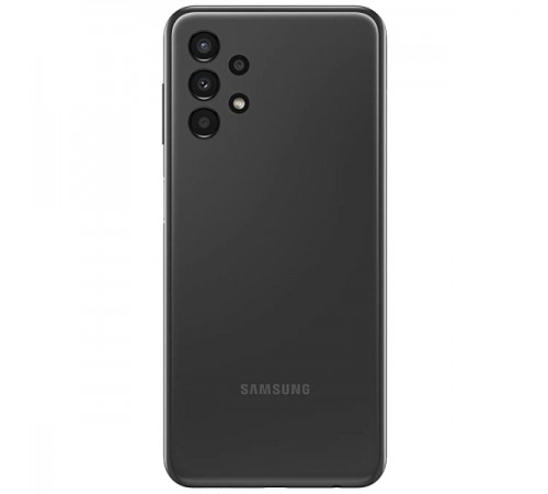 Задняя панель корпуса для Samsung A135 Galaxy A13, черная + стекло камеры, Copy