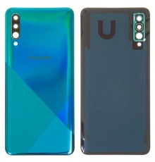 Задня панель корпусу для Samsung A307F/DS Galaxy A30s, зелена (Prism Crush Green) + скло камери