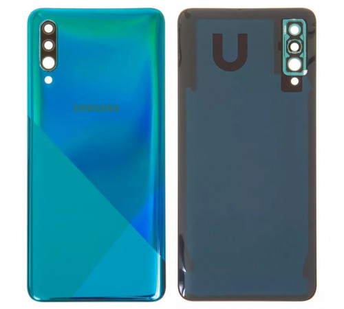 Задня панель корпусу для Samsung A307F/DS Galaxy A30s, зелена (Prism Crush Green) + скло камери Задня панель корпусу для Samsung A307F/DS Galaxy A30s, зелена (Prism Crush Green) + скло камери