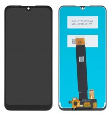 Дисплей для Motorola PAGA0004 Moto E6 Plus, чорний, без рамки, High Copy XT2025