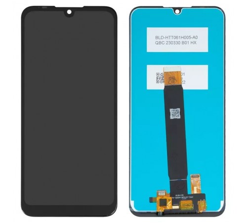 Дисплей для Motorola PAGA0004 Moto E6 Plus, чорний, без рамки, High Copy XT2025