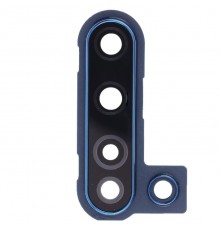 Скло камери для Huawei Nova 5i, з рамкою, синє