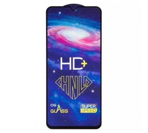 Захисне скло ASP для Xiaomi Poco C40, Redmi 10C, Redmi 12C, 0,33 мм 9H, сумісне з чохлом, Full Glue, чорний, HD+