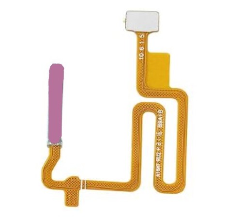 Шлейф для Oppo A54 5G, сканера відбитка пальця (Touch ID), фіолетовий (Fantastic Purple), Original (PRC)