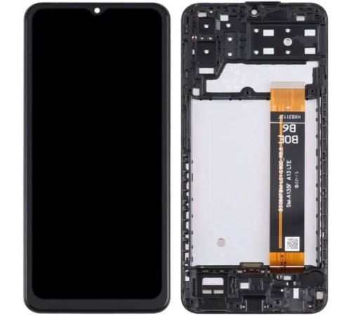 Дисплей для Samsung A135 Galaxy A13, M135 Galaxy M13, черный, с рамкой, High Copy SM-A135F BS066FBM-L01-D800_R5.5