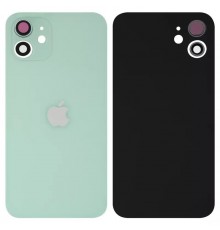 Задняя панель корпуса для iPhone 12, зеленая + стекло камеры, small hole