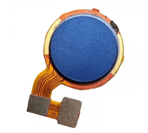 Шлейф для Tecno Camon 15 Air CD6, сканера отпечатка пальца (Touch ID), голубой (Ice Lake Blue), Original (PRC)