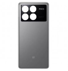 Задняя панель корпуса для Xiaomi Poco X6 Pro, серая