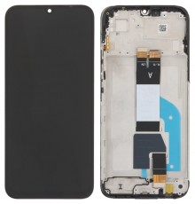 Дисплей для Xiaomi Poco C85, Redmi 15C 4G, черный, с рамкой, Original (PRC), 167mm, Global