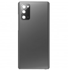 Задняя панель корпуса для Samsung N980F Galaxy Note 20, серая (Mystic Gray), Copy + стекло камеры