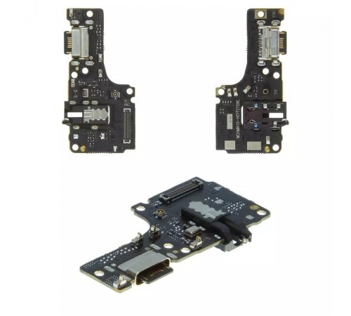 Шлейф для Xiaomi Poco M5s, Redmi Note 10, Redmi Note 10S, коннектора зарядки, коннектора наушников, микрофона, плата зарядки, High Copy