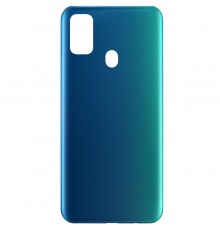 Задняя панель корпуса для Samsung M307F Galaxy M30s, синяя (Sapphire Blue), Copy