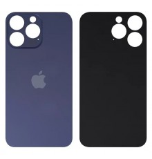 Задняя панель корпуса для iPhone 14 Pro, фиолетовая, нужно снять стекло камеры, small hole