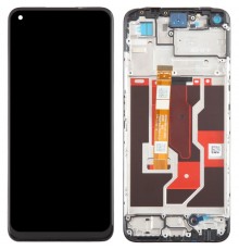 Дисплей для Realme 9i, черный, с рамкой, Original (PRC), p/n: BS066FBM-L05-MB00