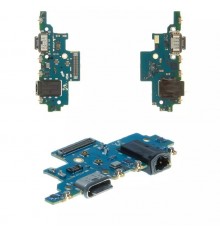 Шлейф для Samsung A725 Galaxy A72, коннектора зарядки, коннектора наушников, микрофона, плата зарядки, Original (PRC)