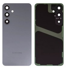 Задняя панель корпуса для Samsung S926 Galaxy S24 Plus, черная (Onyx Black) + стекло камеры