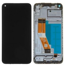 Дисплей для Samsung A115 Galaxy A11, M115 Galaxy M11, черный, с рамкой, Original (PRC)
