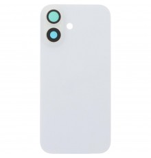 Задняя панель корпуса для iPhone 16, белая + стекло камеры, Original (PRC), white