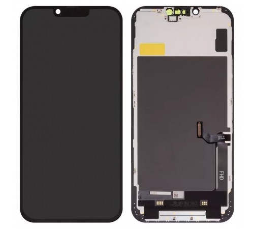 Дисплей для iPhone 14 Plus, черный, с рамкой, Copy (TFT), ZY, LTPS