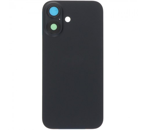 Задняя панель корпуса для iPhone 16, черная + стекло камеры, Original (PRC), black