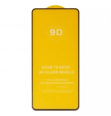 Захисне скло для Xiaomi Redmi Note 9 Pro, Redmi Note 9 Pro Max, Redmi Note 9S, сумісне з чохлом, Full Glue, (без упаковки), чорний