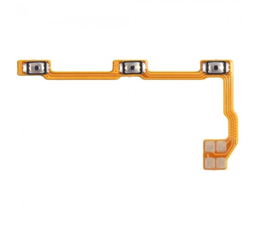 Шлейф для Realme 10 Pro Plus, кнопки увімкнення, кнопок гучності звуку, Original (PRC)