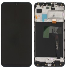 Дисплей для Samsung M105 Galaxy M10, черный, с рамкой, High Copy (OLED)