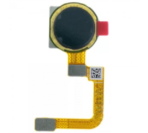 Шлейф для Realme C21Y, C25Y, сканера відбитка пальця (Touch ID), чорний (Cross Black)