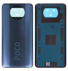 Задняя панель корпуса для Xiaomi Poco X3, серая (Shadow Grey)