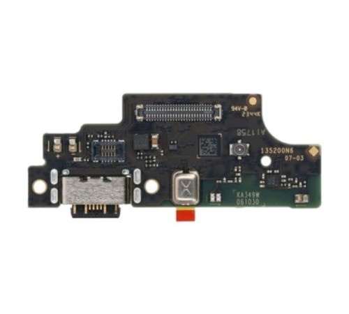 Шлейф для Xiaomi Redmi Note 13 Pro 4G, Poco M6 Pro 4G, конектора зарядки, мікрофона, плата зарядки, Original (PRC)