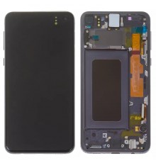 Дисплей для Samsung G970 Galaxy S10e, черный, с рамкой, Original, сервисная упаковка, #GH82-18852A/GH82-18836A