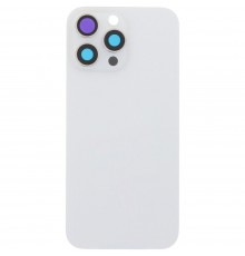 Задняя панель корпуса для iPhone 16 Pro Max, белая + стекло камеры, Original (PRC), white titanium