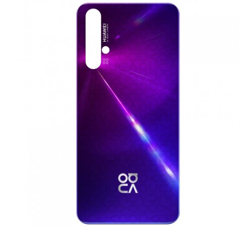 Задняя панель корпуса для Huawei Nova 5T, фиолетовая (Midsummer Purple), Copy Задняя панель корпуса для Huawei Nova 5T, фиолетовая (Midsummer Purple), Copy