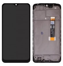 Дисплей для Oppo A12, A12s, A5s, чорний, з рамкою, High Copy, з чорним шлейфом, CPH1909, CPH1920, CPH1912, CPH2083, CPH2077, FPC-HTF062H111-A0