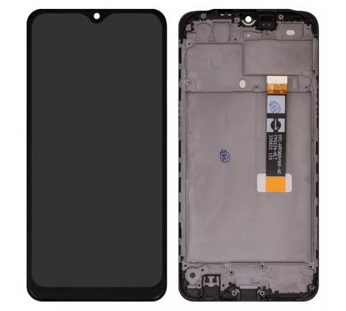 Дисплей для Oppo A12, A12s, A5s, черный, с рамкой, High Copy, c черным шлейфом, CPH1909, CPH1920, CPH1912, CPH2083, CPH2077, FPC-HTF062H111-A0