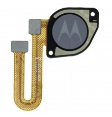Шлейф для Motorola Moto G30 XT2129, Moto G60 XT2135, Moto G60s XT2133, сканера отпечатка пальца (Touch ID), серый (Dynamic Gray)