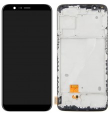 Дисплей для OnePlus 5T, з рамкою, чорний, High Copy (OLED)
