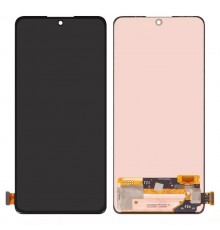 Дисплей для Xiaomi Poco M7 Pro 5G, чорний, без рамки, Оригінал (переклеєне скло)