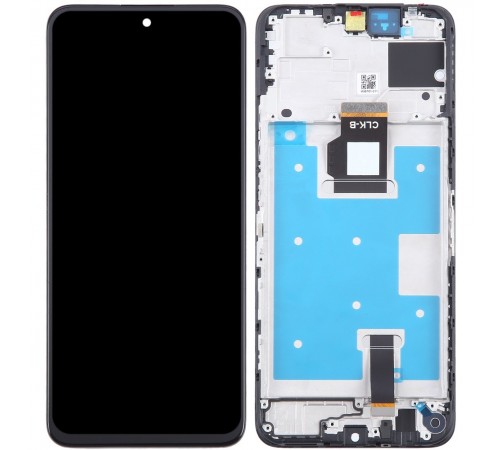 Дисплей для Huawei Honor X7b, Honor Play 50 Plus, Honor Play 8T, Honor 90 Smart, чорний, з рамкою, Original (PRC)
